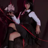 Seya-狮砸《链锯人 三鹰朝》主题写真：8张全套美图