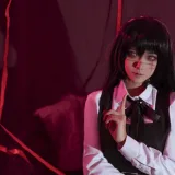 Seya-狮砸《链锯人 三鹰朝》主题写真：8张全套美图