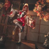 Seya-狮砸《王者荣耀 貂蝉 唤灵魅影》主题写真：6张全套美图