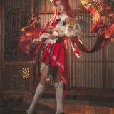 Seya-狮砸《王者荣耀 貂蝉 唤灵魅影》主题写真：6张全套美图