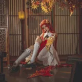 Seya-狮砸《王者荣耀 貂蝉 唤灵魅影》主题写真：6张全套美图