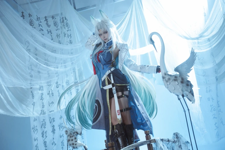 Seya-狮砸《崩坏：星穹铁道 飞霄》主题写真：10张全套美图