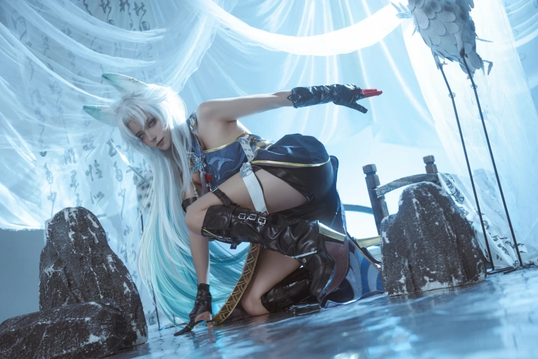 Seya-狮砸《崩坏：星穹铁道 飞霄》主题写真：10张全套美图