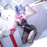 Seya-狮砸《VOCALOID 初音兔女郎》主题写真：12张全套美图