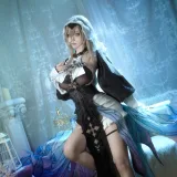 Seya-狮砸《崩坏 阿波尼亚》主题写真：15张全套美图，含4个视频