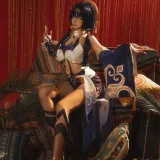 Seya-狮砸《原神 坎蒂丝》主题写真：12张全套美图