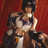 Seya-狮砸《原神 坎蒂丝》主题写真：12张全套美图