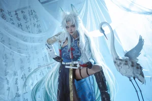 Seya-狮砸《中秋节 飞霄》主题写真：10张全套美图