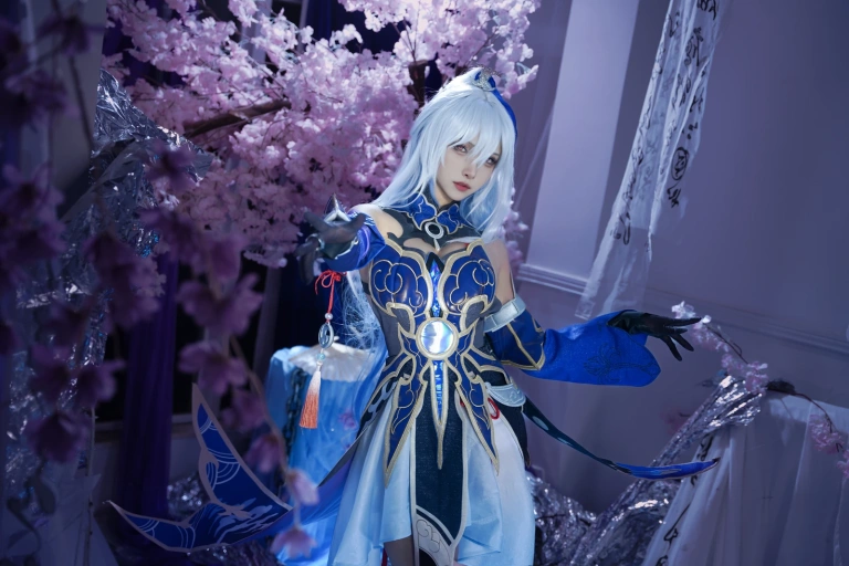 Seya-狮砸《中秋节限定 镜流》主题写真：10张全套美图