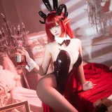 Seya-狮砸《兴登堡兔女郎》主题写真：12张全套美图