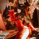 Seya-狮砸《2025年01月限定 狂三旗袍》主题写真：12张全套美图