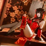 Seya-狮砸《2025年01月限定 狂三旗袍》主题写真：12张全套美图