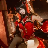 Seya-狮砸《2025年01月限定 狂三旗袍》主题写真：12张全套美图