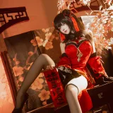 Seya-狮砸《2025年01月限定 狂三旗袍》主题写真：12张全套美图