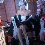 Seya-狮砸《原神 神里绫华·霜刃》主题写真：12张全套美图