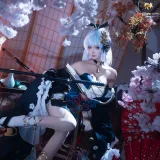 Seya-狮砸《原神 神里绫华·霜刃》主题写真：12张全套美图