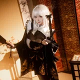 Seya-狮砸《Nikke胜利女神 布兰儿和服》主题写真：12张全套美图