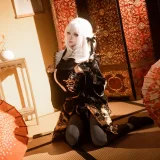 Seya-狮砸《Nikke胜利女神 布兰儿和服》主题写真：12张全套美图