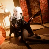 Seya-狮砸《Nikke胜利女神 布兰儿和服》主题写真：12张全套美图