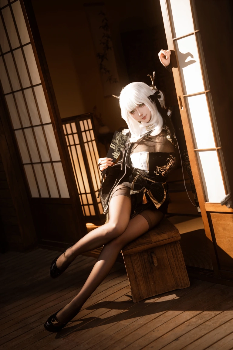 Seya-狮砸《Nikke胜利女神 布兰儿和服》主题写真：12张全套美图