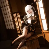 Seya-狮砸《Nikke胜利女神 布兰儿和服》主题写真：12张全套美图