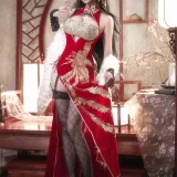 Seya-狮砸《碧蓝航线 大凤旗袍》主题写真：14张全套美图