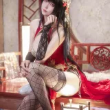 Seya-狮砸《碧蓝航线 大凤旗袍》主题写真：14张全套美图
