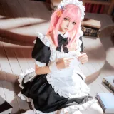Seya-狮砸《孤独摇滚 波奇酱女仆》主题写真：14张全套美图
