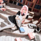 Seya-狮砸《孤独摇滚 波奇酱女仆》主题写真：14张全套美图