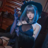 Seya-狮砸《碧蓝航线 柴郡旗袍》主题写真：12张全套美图