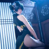 Seya-狮砸《蔚蓝档案 妃咲旗袍》主题写真：12张全套美图