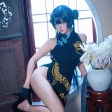 Seya-狮砸《蔚蓝档案 妃咲旗袍》主题写真：12张全套美图