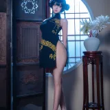 Seya-狮砸《蔚蓝档案 妃咲旗袍》主题写真：12张全套美图