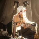 Seya-狮砸《碧蓝航线 尾张魔王》主题写真：12张全套美图