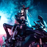 Seya-狮砸《明日方舟 德克萨斯音律联觉》主题写真：12张全套美图
