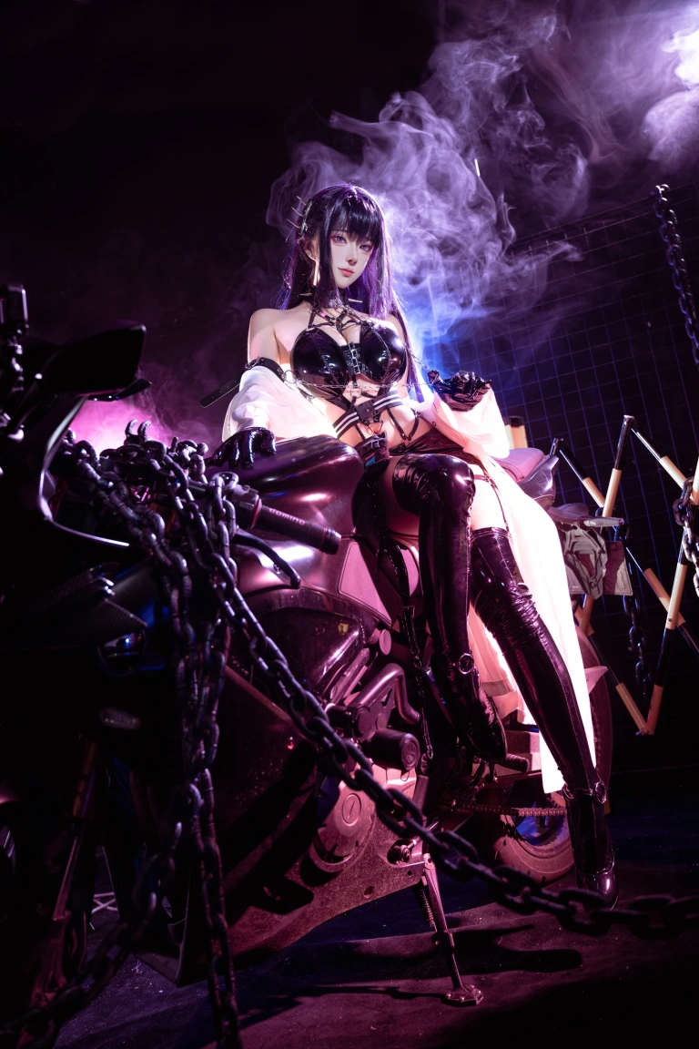 Seya-狮砸《Nikke：胜利女神 米哈拉》主题写真：12张全套美图