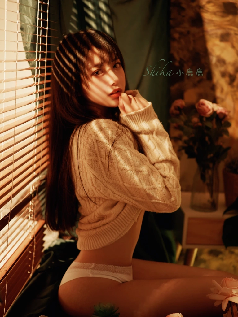 Shika小鹿鹿《20万粉丝福利》主题写真：23张全套美图