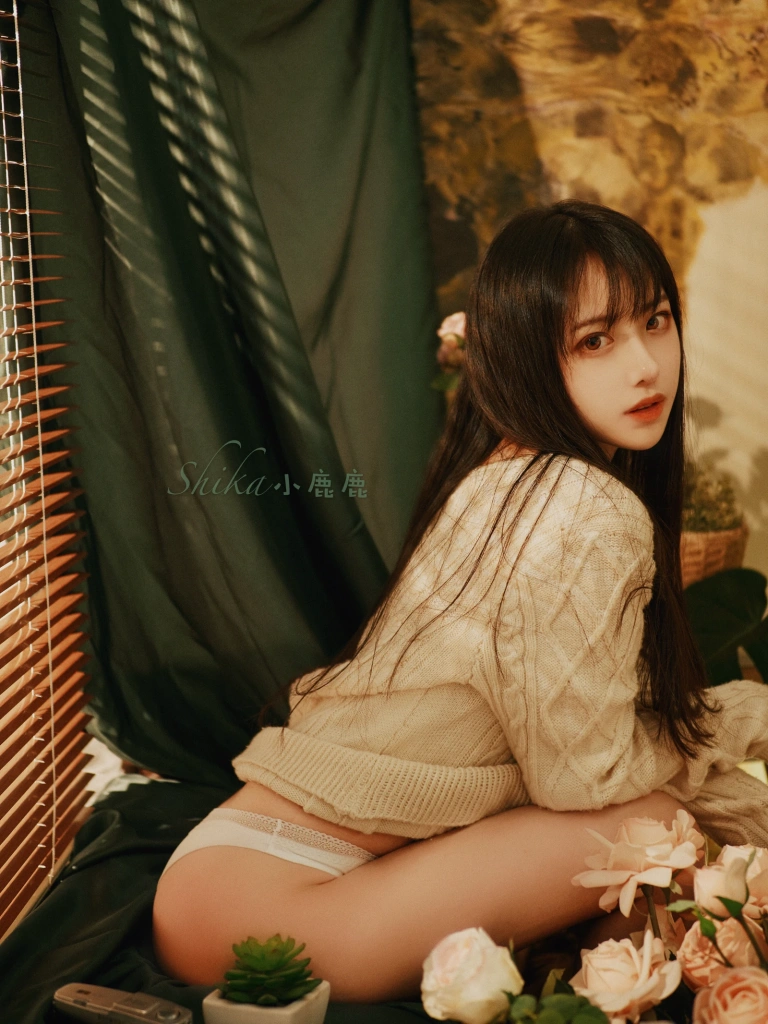 Shika小鹿鹿《20万粉丝福利》主题写真：23张全套美图