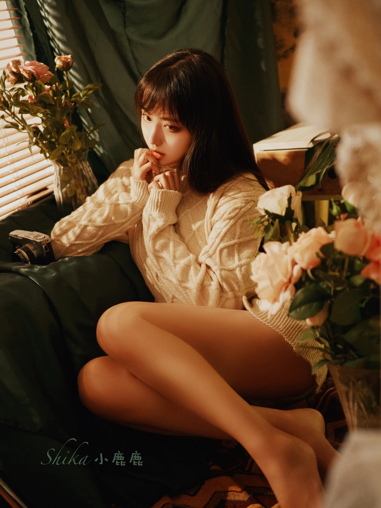 Shika小鹿鹿《20万粉丝福利》主题写真：23张全套美图