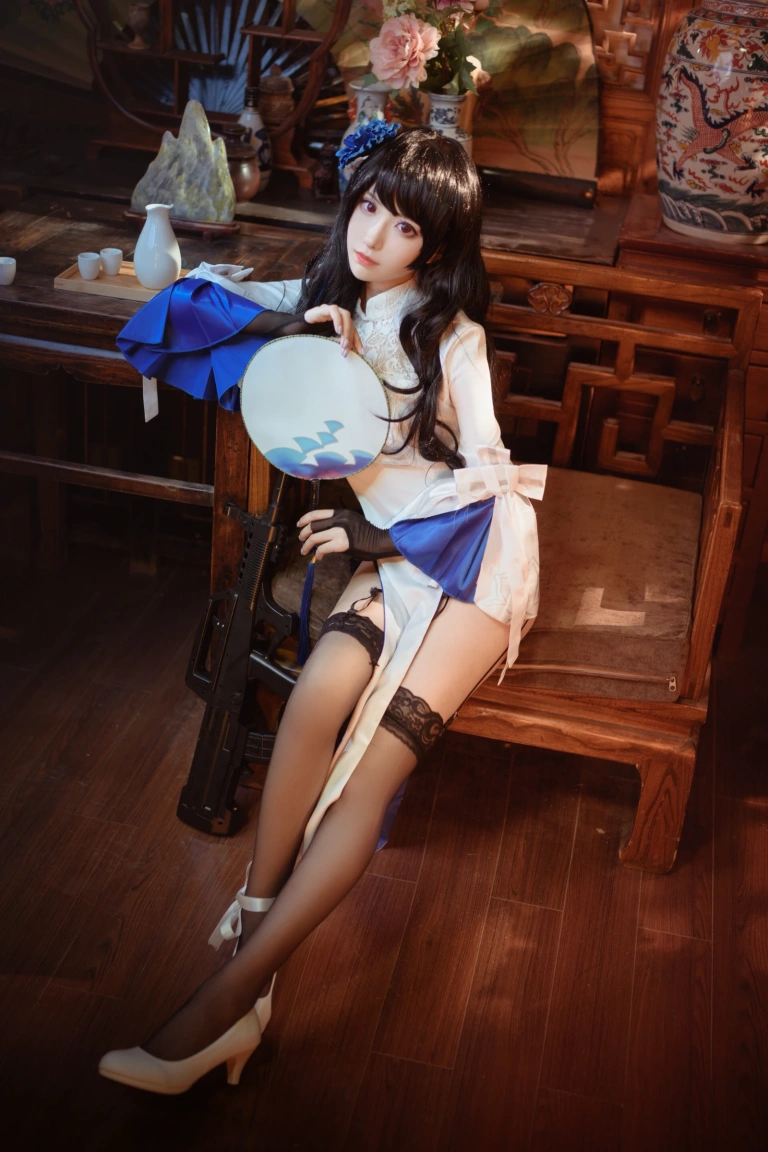 Shika小鹿鹿《95玉玲珑》主题写真：9张全套美图