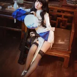 Shika小鹿鹿《95玉玲珑》主题写真：9张全套美图