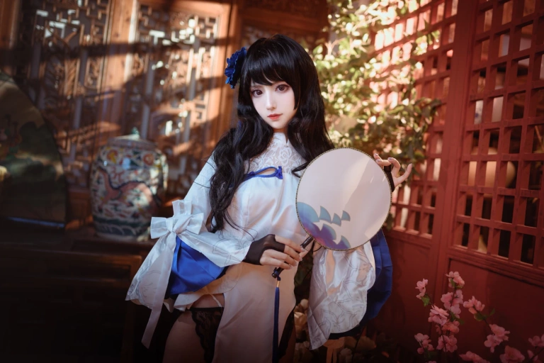 Shika小鹿鹿《95玉玲珑》主题写真：9张全套美图