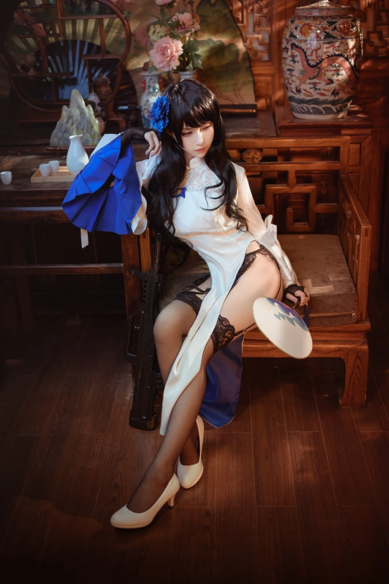 Shika小鹿鹿《95玉玲珑》主题写真：9张全套美图