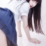 Shika小鹿鹿《JK学姐》主题写真：9张全套美图