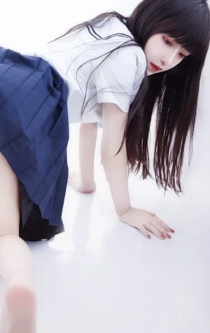 Shika小鹿鹿《JK学姐》主题写真：9张全套美图