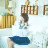 Shika小鹿鹿《短发JK》主题写真：11张全套美图