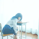 Shika小鹿鹿《短发JK》主题写真：11张全套美图