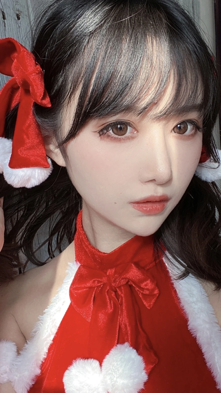 Shika小鹿鹿《圣诞四套合集》主题写真：42张全套美图