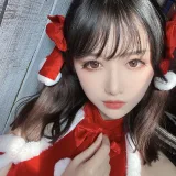 Shika小鹿鹿《圣诞四套合集》主题写真：42张全套美图