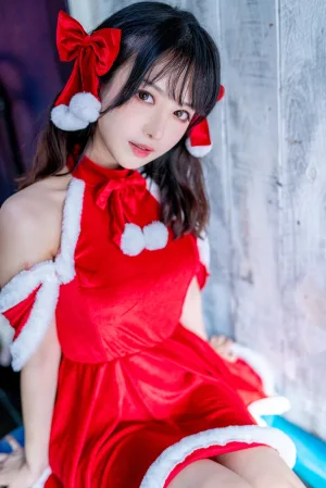Shika小鹿鹿《圣诞四套合集》主题写真：42张全套美图